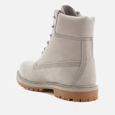 Thumbnail for your product : Timberland Women's 6 Inch Premium Leather Boots - Steeple Grey Waterbuck Monochromatic