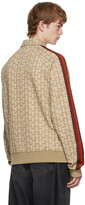 Thumbnail for your product : Lanvin Brown Monogram Tracksuit Sweater