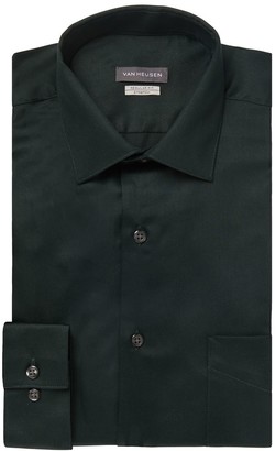 Van Heusen Men's Regular-Fit Lux Sateen Stretch Dress Shirt