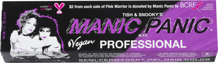 Manic Panic Pink Warrior Pro Semi Permanent Gel Hair Color