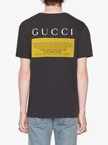 Thumbnail for your product : Gucci Black Cat print T-shirt