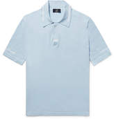 Thumbnail for your product : Dunhill Contrast-Tipped Cotton Polo Shirt