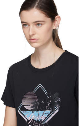 Saint Laurent Black Young Romance T-Shirt