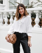 Thumbnail for your product : The Drop Women's White Oversized Pullover Shirt by @wearetwinset