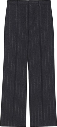 Saint Laurent Pinstripe-Pattern Tailored Trousers