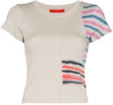 Thumbnail for your product : Eckhaus Latta tie-dye stripe baby T-shirt