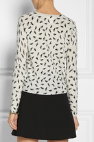 Thumbnail for your product : Band Of Outsiders Printed merino wool sweater