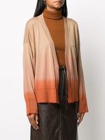 Thumbnail for your product : Altea Ombre Long-Sleeve Cardigan