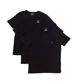 Emporio Armani Crew Neck T-Shirt Pack Of Three
