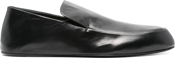 Jil Sander Slip-On Leather Loafers