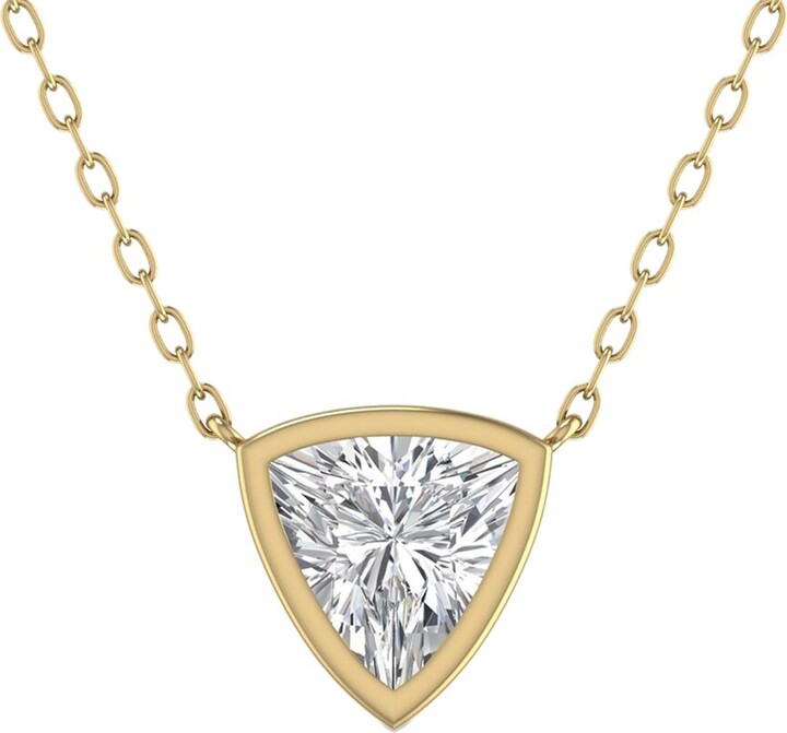 Lab Grown Diamonds 14K 1.00 ct. tw. Lab Grown Diamond Necklace