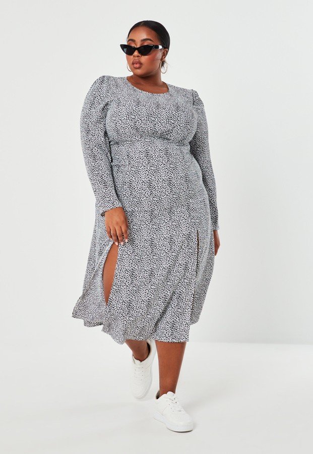 plus size white dress uk