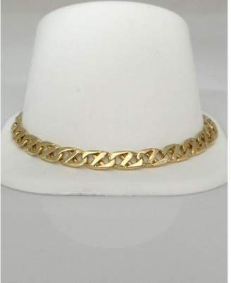 Gucci 14K Yellow Gold Modified Mariner Link Chain Bracelet