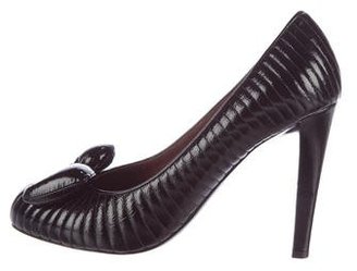 Viktor & Rolf Quilted Patent Leather Pumps