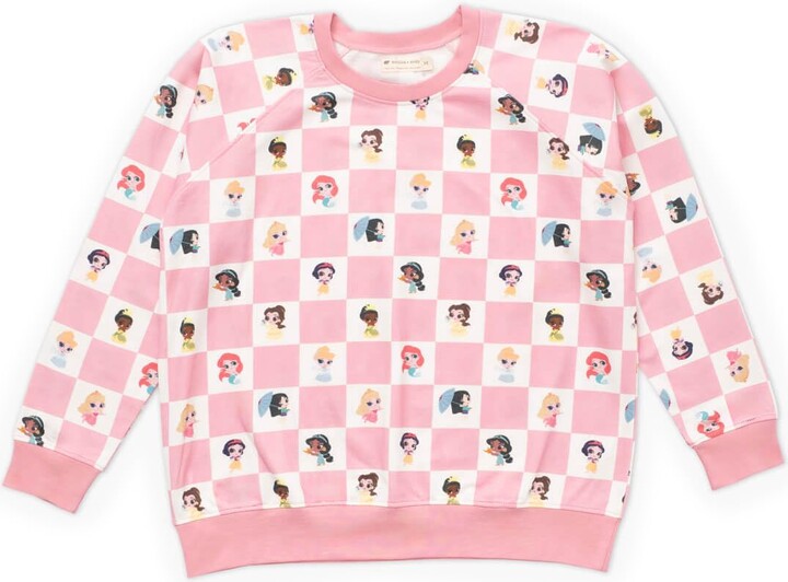 MONICA Adult Printed Crewneck Sweatshirt