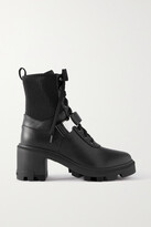 Thumbnail for your product : Moncler Caroline Leather Ankle Boots