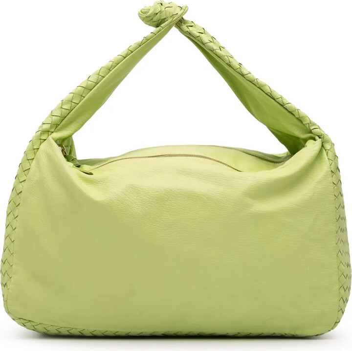Bottega Veneta Pre-Owned 2000-2011 Nappa Intrecciato Knot hobo bag