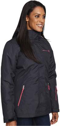 Free Country Radiance Print 3-in-1 System Jacket with Detachable Hood