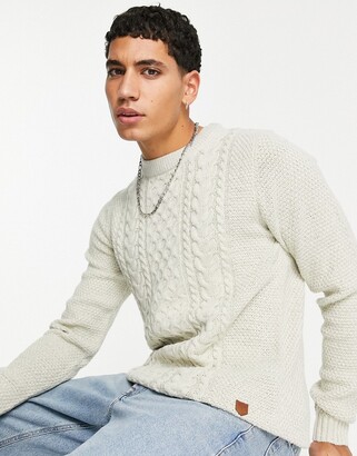 Jack & Jones Herren Strickpullover O-Neck Sweater Pullover Sweater Casual  Uni Herrenmode MA3912143