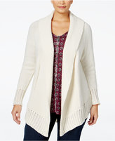 Thumbnail for your product : Style&Co. Style & Co Plus Size Shawl-Collar Cardigan, Only at Macy's