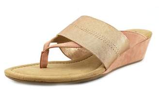 Alfani Viiva Open Toe Synthetic Thong Sandal.