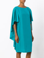 Thumbnail for your product : Alberta Ferretti waterfall sleeve dress