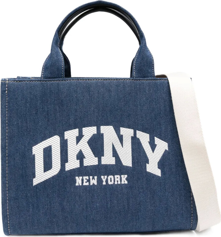 DKNY medium Hadlee denim tote bag
