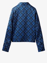 Thumbnail for your product : adidas X Wales Bonner tartan jacket