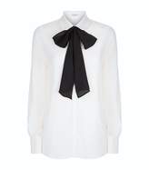 Thumbnail for your product : Claudie Pierlot Crepe Pussybow Blouse