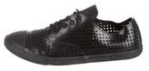 Thumbnail for your product : Prada Sport Perforated Patent Leather Sneakers