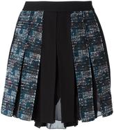 Diane Von Furstenberg pleated short skirt