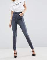 Thumbnail for your product : ASOS Design 'sculpt Me' High Waisted Premium Jeans In Jodie Grey Wash
