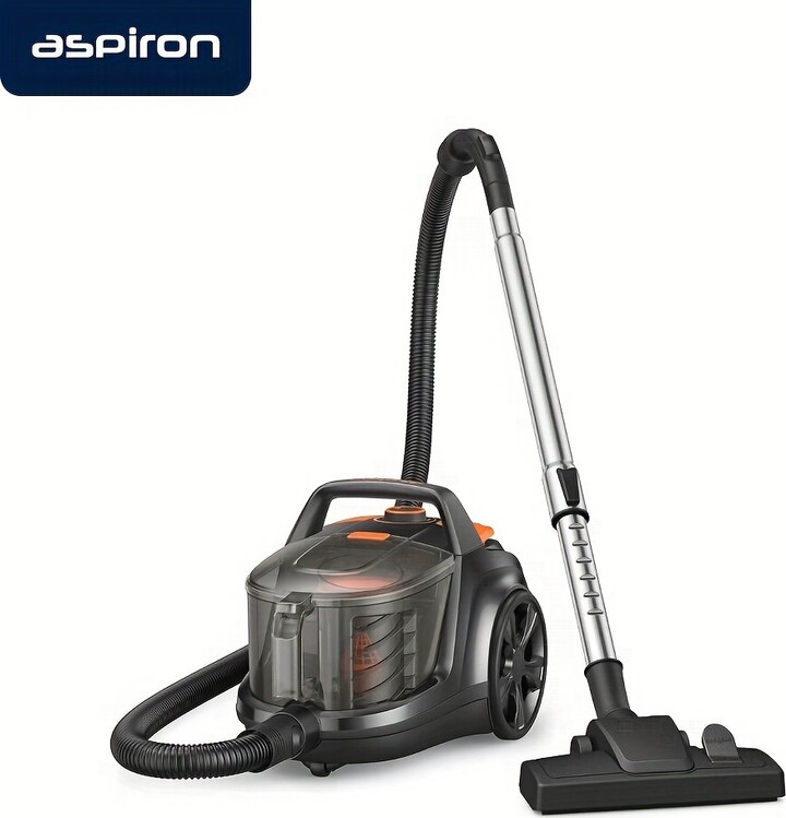 Temu Aspiron 1200w Canister , Filter, 3.7qt , , 5 Attachments, For Pet , , And Carpets As-ca006