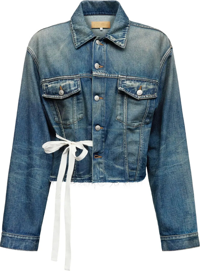 MM6 MAISON MARGIELA Belted Denim Jacket