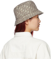 Thumbnail for your product : Ambush Beige Canvas Logo Bucket Hat