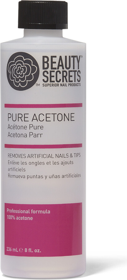 Beauty Secrets Pure Acetone Manicurist Solvent 8 oz. 8 oz