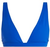 Thumbnail for your product : Rochelle Sara The Enga V-neck Bikini Top - Blue
