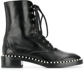 Thumbnail for your product : Stuart Weitzman Lace-Up Ankle Boots