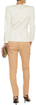 Thumbnail for your product : Balmain Embellished cotton-blend blazer