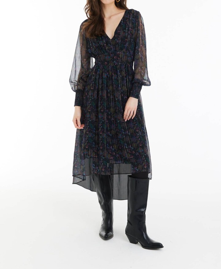 Allison New York Reeve Midi Dress In Paisley Blooms