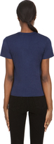 Thumbnail for your product : Comme des Garcons Play Navy Triple Heart Emblem T-Shirt