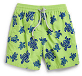 Thumbnail for your product : Vilebrequin Toddler's & Little Boy's Flocked Turtle Swim Trunks