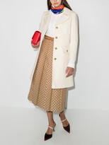 Thumbnail for your product : Gucci Embroidered Wool Coat
