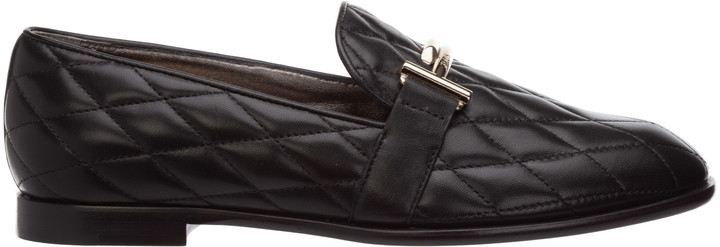 quilted loafers
