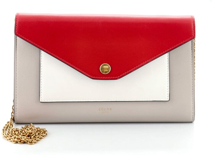 celine envelope wallet