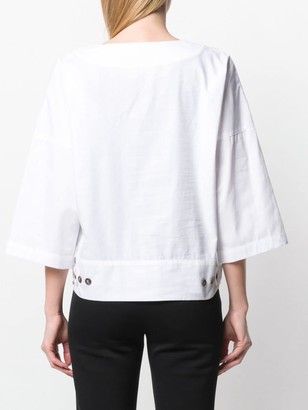 Societe Anonyme Flare Styled Blouse