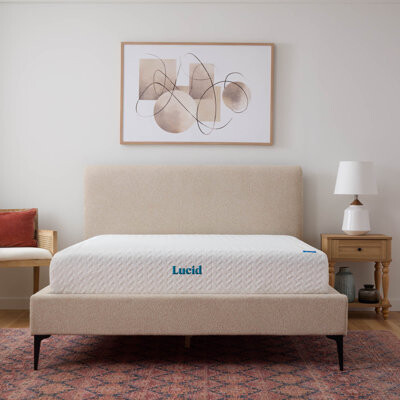 Lucid SureCool™ Medium Cooling Gel Infused Memory Foam Mattresses