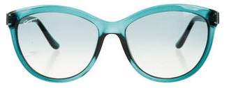 Ferragamo Cat-Eye Gradient Sunglasses w/ Tags