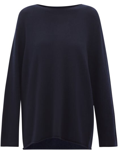 Lisa Yang Oversized Cashmere Jumper in Blue Womens Clothing Jumpers and knitwear Turtlenecks 