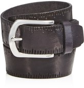 Thumbnail for your product : John Varvatos Scored Edge Belt with Harness Buckle
